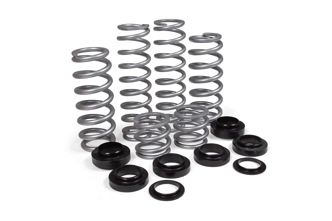 RTP5301275 – JKS MFG. Coil Spring, Set Of 6 Powder Coated Silver With Spring Seats